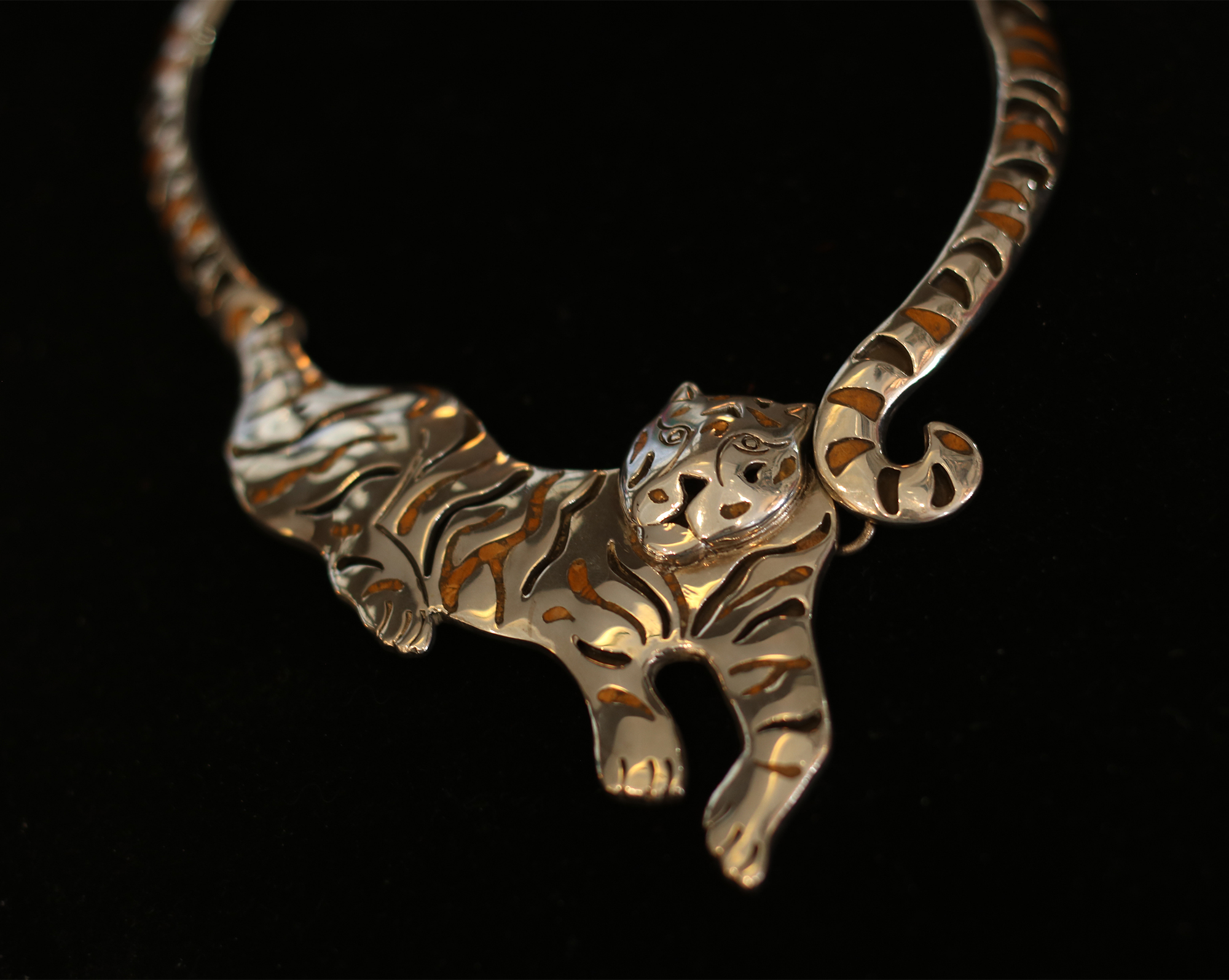 Tiger Necklace from Design Import